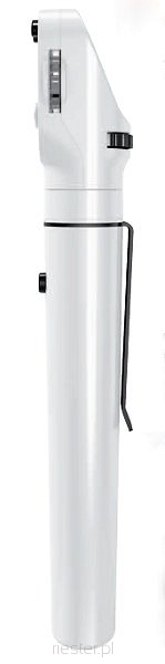 Oftalmoskop e-scope, żarówka standardowa, biały