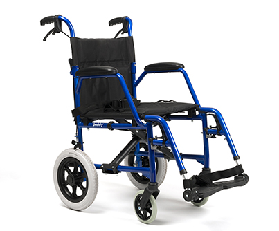 Wózek inwalidzki - BOBBY - kompaktowy, podróżny