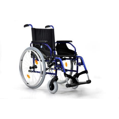 Wózek inwalidzki - D200 - z aluminium