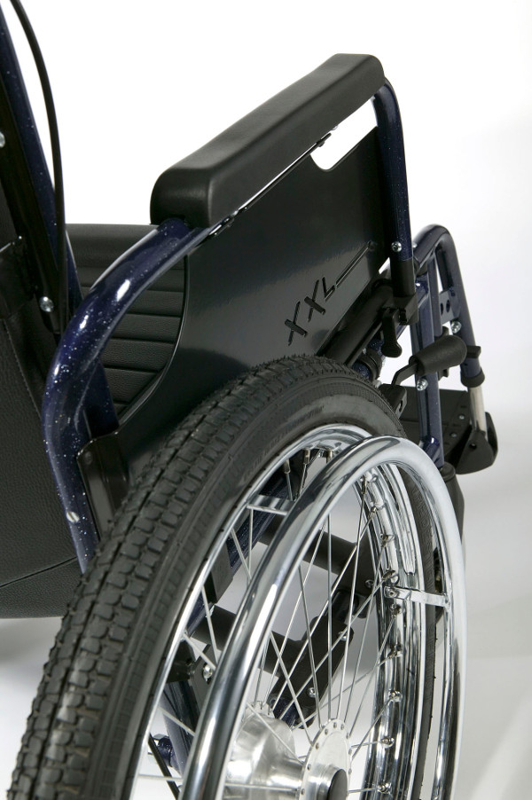Wózek inwalidzki - ECLIPS XXL - z aluminium dla osób bardzo ciężkich (do 200kg)