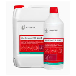Mediclean 310 Sanit Preparat do mycia powierzchni sanitarnych - 1L (wiśnia)