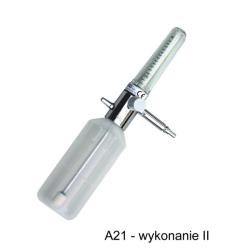 Dozownik z pojemnikiem wielokrotnego użytku A21-II