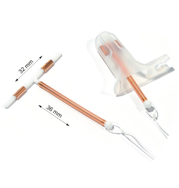 Wkładka wewnatrzmac. Copper-T 380A z aplikatorem 