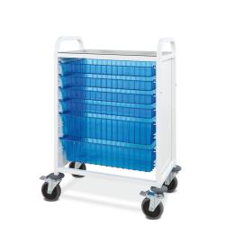 Wózek do transportu leków OT S2 z uchwytami