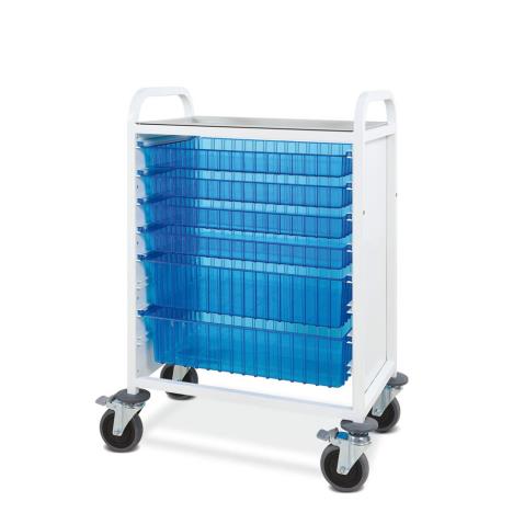 Wózek do transportu leków OT S2 z uchwytami