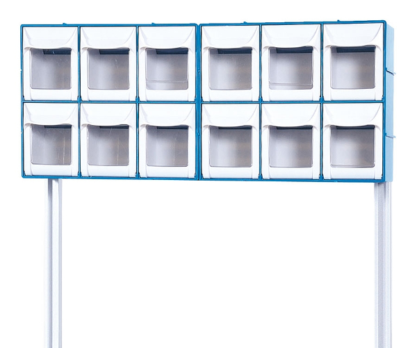 Pojemniki do segregacji leków i akcesoriów- 12 pojemników
