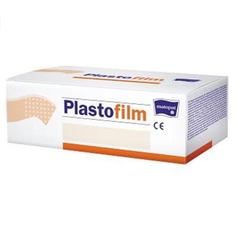 PLASTOFILM przylepiec hypoalergiczny przezroczysty 2,5 cm x 9,14 m, 12 szt.