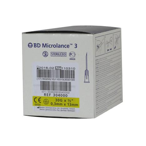Igły BD Microlance 0,3 x 13 - 100 szt.