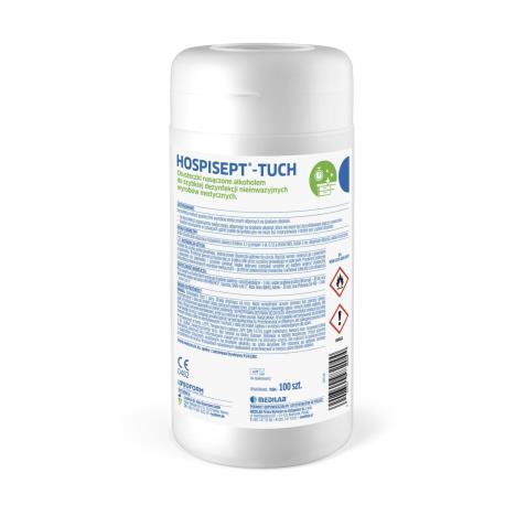 Hospisept- Tuch chusteczki alkoholowe do dezynfekcji w tubie, op. 100 szt.