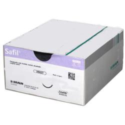 Szwy chirurgiczne - Safil®1/2 koła 0 HR40s 70 cm-fioletowy-wchłanialne -36 szt.