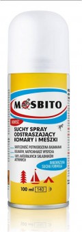 Suchy spray na komary i meszki z olejkiem Citronella 